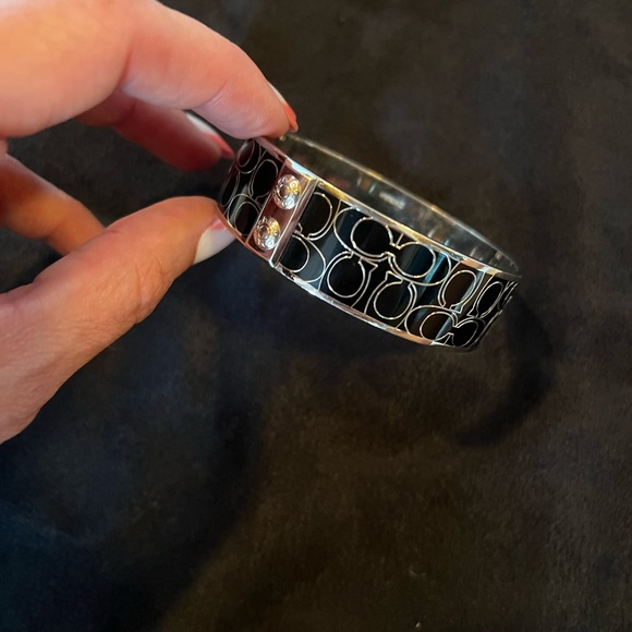 Coach Black and Silver Bracelet - Picture 4 of 4